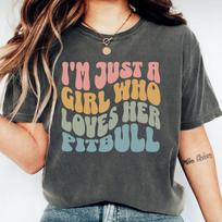 Pitbull Mom Comfort Colors T-Shirt: American Pit Bull Terrier Owner Gift 4XL