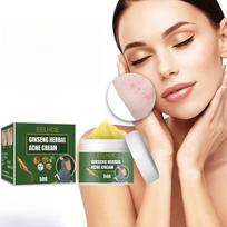 Ginseng Face Cream Tea Tree Cleaning Face Serum Smooth Repair Pores Brightening Korean Cosmetic Skin Care 50ml* 1pcs