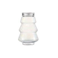 Christmas Tree Shaped Jar Set, Shatterproof PET Containers For Candy One Size balta