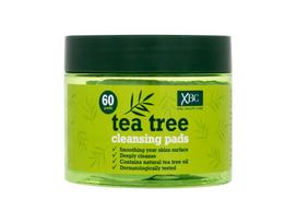 Xpel Tea Tree Cleansing Pads Valomosios servetėlės 60ml makiažo valymo servetėlės