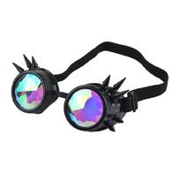 Kaleidoscope Glasses Lightweight Glass Rainbow Crystal EDM Festival Diffraction juoda
