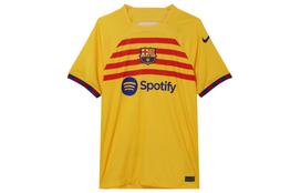Nike FC Barcelona 2023/24 Stadiono Ketvirtasis Vyriškas Nike Dri-FIT Futbolo Marškinėlis DR5079-729 M red