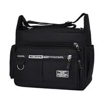 Men's Comfortable Sling Shoulder Bag Multi Layer Organization Shoulder Bags Large Capacity Pouch Suitable for Dating Party juoda