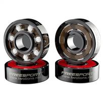 Kinija Aukštos kokybės 608 ABEC-9 Tikslus guolis Hibridinis keraminis guolis Riedlentei Inline Skate FreeLine Skate Riedlentei LongBoard black