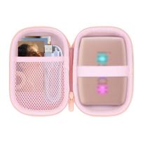 Fujifilm instax mini Link3 Smartphone Printer Pink compatible with Lebakort storage (Rose Case) case.