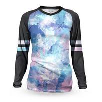 Women's MTB Jerseys Loose Rider Mtb Shirt BMX Mountain Bike Jersey DH Motocross Downh Long Sleeve T-shirt S