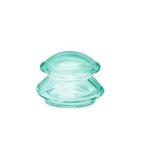 Gua Sha Anti Cellulite Vacuum Cupping Cups Massage Cup Silicone Suction Cups Face Neck Massage Cans S žalia