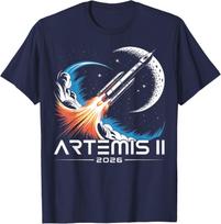Artemis II Launch to The Moon 2026 Unisex T-Shirt XXXL