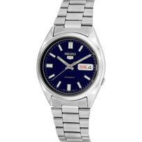 SEIKO 5 wristwatch automatic back skeleton mens watch Navy Dial SNXS77K