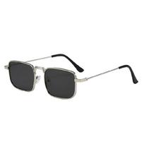 Oversized Square Sunglasses Retro Design Metal Frame Protective Lense Perfect for Driving Vacation Party Outfits