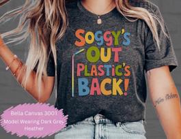 Plastic's Back Trump Shirt, Donald Trump Plastic Straws T-Shirt for Her, Trump Tee Shirt for Him,Trump Supporter TShirt Gift Pro Trump Tee M