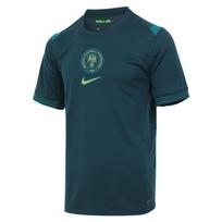 Nike Nigeria 2025 Stadium Home (Women's Team) Men's Nike Dri-FIT Soccer Replica Jersey FZ9026-483 L black