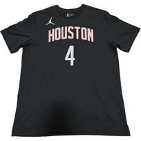 Nike NBA T Shirts Men's Black Crew Neck Moderate DV5774-018 L