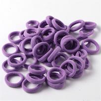 Ponytail Holder Hair Accessories Rubber Bands Scrunchies Elastic Hair Bands Hair Rope Ties Purple