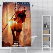 Classic Anime Avatar The Last Airbender Shower Curtain Waterproof Polyester Fabric Paint Bath Curtain Bathroom Decor Curtain YL90x180cm