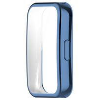 Watch Case for Huawei Band 10 9 8 Full Coverage Screen Protector TPU Soft Protective Bumper Huawei Band10/9/8 Cover Accessories mėlyna