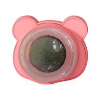 Crab Catnip, Interactive Teeth Cleaning Crab Spinning Licking Ball Toy For Cats Kittens One Size rožinė