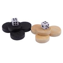 Šaškių&Kryželių&Backgammon Šachmatų figūrėlė Vaikams Stalo žaidimas Mokymasis Stovyklavimas šachmatų figūrėlė