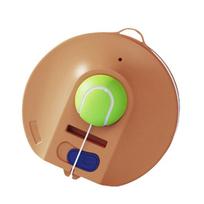 Tennis Practices Rebounder Portable Tennis Trainer Portable Tennis Practices Tool Single Tennis Training Equipment oranžinė