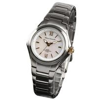 Titanium Lightweight 10 ATM Water MJ040 [Mauro Gerardi] Solar-powered Watch, Resistant, Women's, Mother-of-Pearl, (MJ040-3/White)