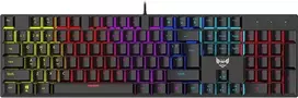 Mechaninė klaviatūra žaidimams ByteZone Dozer RGB / mėlynas switches / macro / Anti-Ghosting (juodas)