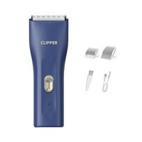 Professional Dog Hair Clipper Waterproof Pet Hair Trimmer  for Cats and Dogs mėlyna