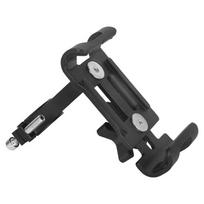 Metal Bicycle Motorcycle Phone Holder Aluminum Alloy Phone Mount Bike Stents Cellphone Support Gold(360 Rotatable)