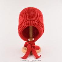 Unisex Plush Balaclava Hat Dual Use Strap Ear Protection Knitted Pullover Cap Winter Warm Hat One Size