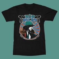 Bob Dylan Men's T-Shirt Cotton Tee All L gray