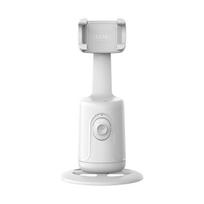 AI Intelligent Auto Face Tracking Tripod 360 Gimbal Stabilizers Phone Tripod Selfie Stick AA-007 balta