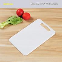 Food Grade Plastic Cutting Board Double-Sided Mold-Resistant with Hanging Hook 3 Sizes for Home Chefs Cooking A1