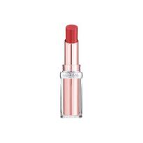 Loreal Paris Lipstick Creamy Moisturizing Natural Moisture Glow Paradise Care Lipstick-351 Watermelon Dream raudona