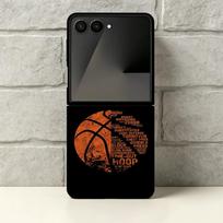 Phone Cover Case for Samsung Galaxy Z Fold 7 6 5 4 3 Z Flip 7 6 5 4 3 Basketball Numbers Galaxy Z Fold6