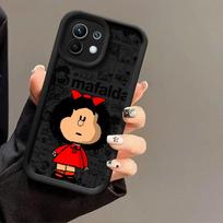 Mafalda Girl Phone Case for Xiaomi Mi 13T 14 14T 15 15T Pro 17 Ultra Poco M7 M8 F8 F7 X6 X7 X8 Pro Max Shockproof Cover Xiaomi 13T(Pro)