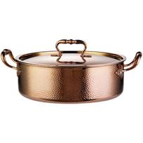 Ding Shiju 304 Stainless Steel Hammered Mandarin Duck Hotpot with Lid 26cm rožinio aukso spalvos