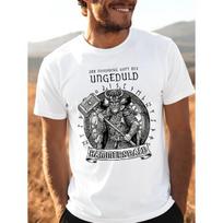 Men's Norse Mythology Graphic Tee Short Sleeve Crew Neck Soft Cotton Blend Viking Warrior Print Casual Daily Wear Comfort Fit S juoda