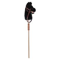 Fun And Safe Horse Head Pretend Play Stick with Wood Wheels Real Horse Neighing and Galloping Sounds For Boys And Girls