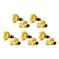 10pcs Artistic Popcorns Shaped Hair Clip Fashion Resin Plastic Barrettes For Girls Women Cartoon Hair Decoration