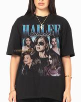Hailee Steinfeld Graphic Tee, Unisex Y2K Streetwear M