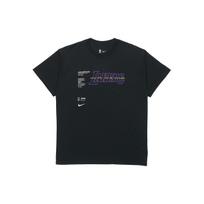 Nike NBA T Shirts Men's Black Crew Neck Moderate Straight Fit CK8028-010 S