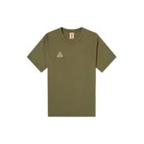 Nike ACG T Shirts Men's Green Crew Neck Moderate BQ7343-325 XS