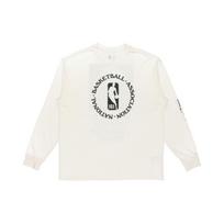 Nike NBA Sweatshirts Men's Ivory Crew Neck Moderate Regular DC1943-910 S
