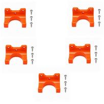 5Pcs Multi-functional Gardening Tool Hanger Bag Hanging Storage Hook Rack  Garage Storage 5pcs Black