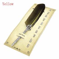 5 Nib Calligraphy  Signature English Calligraphy Scuba Dive Writing Vintage Quill  Feather Pen Lake Blue