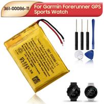 Rechargeable Lithium Battery For Garmin Forerunner 361-00086-11 GPS Sports Watch Battery 180mAh +tools