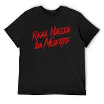 Anuel AA Real Hasta La Muerte T-Shirt new edition Funny t-shirt Funny t-shirts men clothes S įvairiaspalvis
