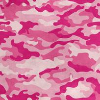 Royal Samt Stoff Polyester Zum Nähen - Motiv Rosa Camouflage