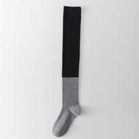 Thigh High Socks Stockings Women Color Matching Cotton Knitted Knee High Socks  School Girls Long Socks Thigh High Stockings