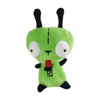 Invader Zim Plush Doll Collection Gir Robot Backpack Zim Green Alien Monkey Stitch Plush Toy Cartoon Merch Gift Invader Zim Anime Fans Kids Collectors 25cm