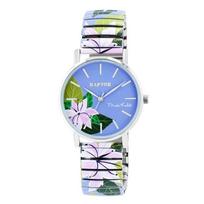 Montre - RAPTOR - Frida Kahlo Edition - Multicolore - Bracelet extensible acier 18 mm - Quartz Miyota 2035 gryna